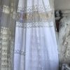 Лён со вставкой органзы - Зображення 2